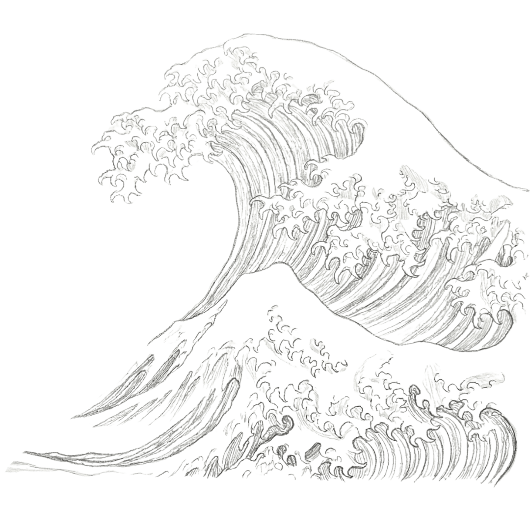 Background Wave Right